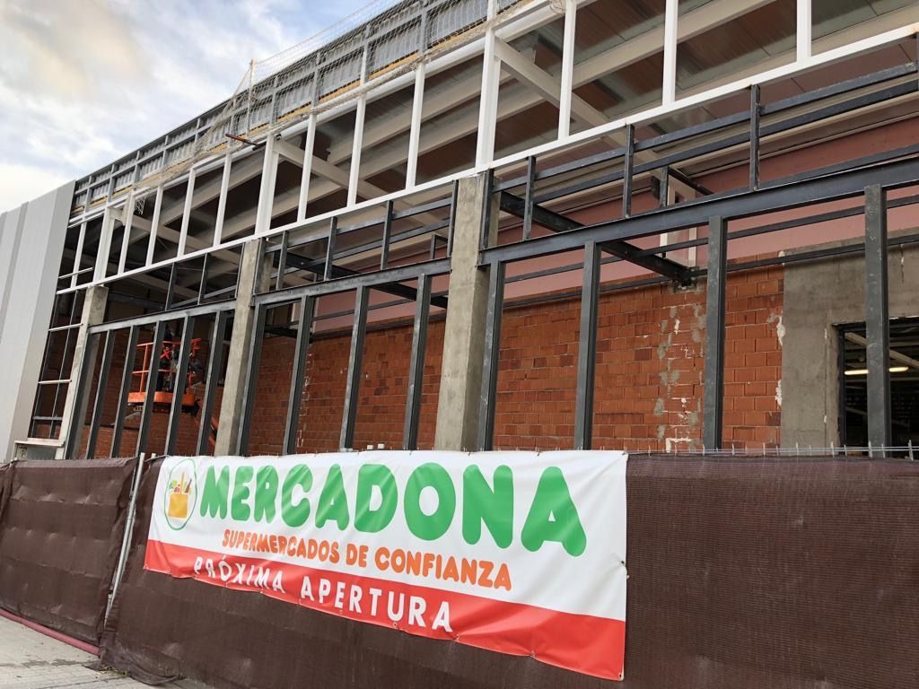 Local en obras para Mercadona