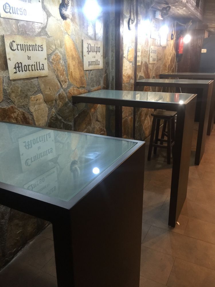 Mesas de restaurante
